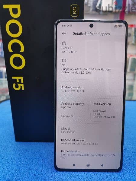 Poco F5 5g for sell. 37756782. 2