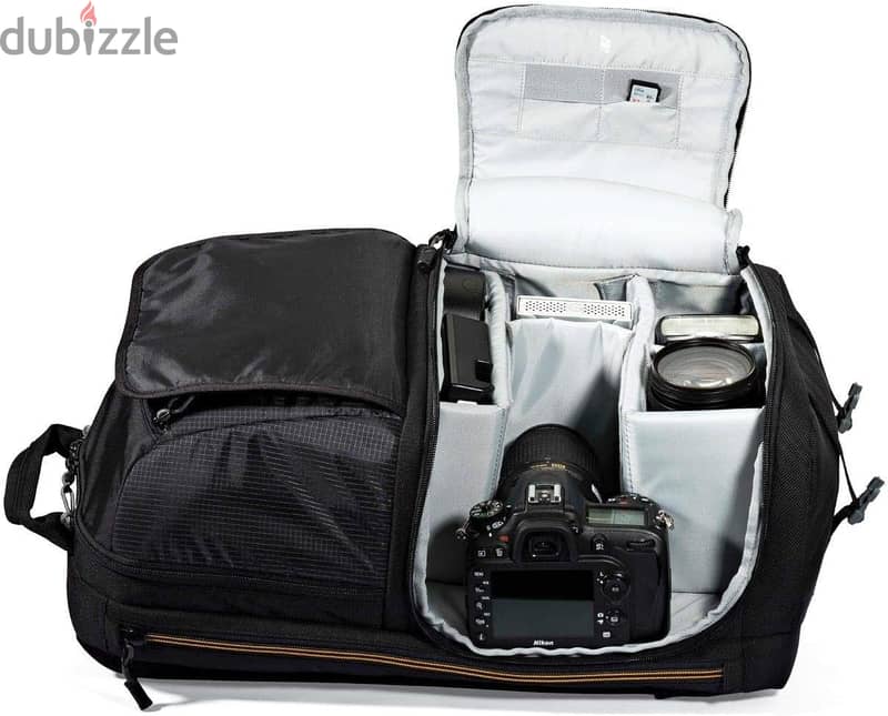 Lowepro Fastpack - A Travel-Ready Backpack for DSLR 4
