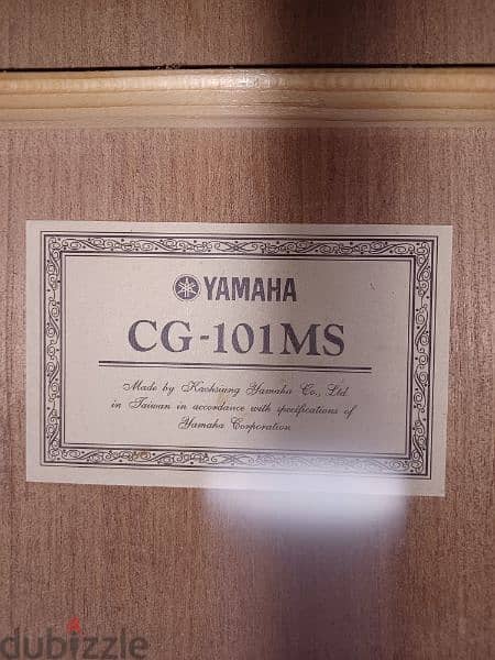 YAMAHA CG-101 MS Special edition Made in Taiwan 8