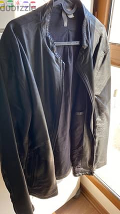 H&M Leather Jacket - Large