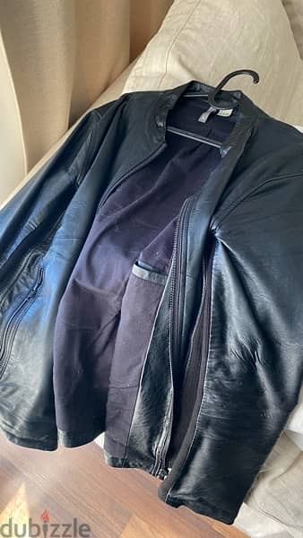 H&M Leather Jacket - Large 1