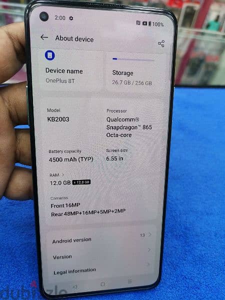 Oneplus 8T 5g for sell. 1