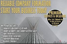 ^] Company Formation and Business set up services