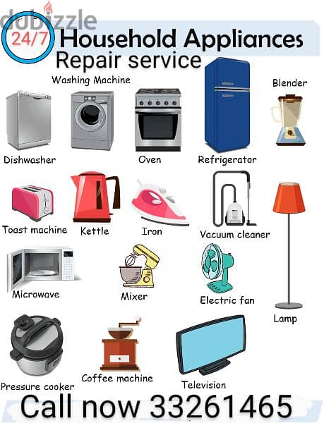 appliances repair maintenance services 24/7 6