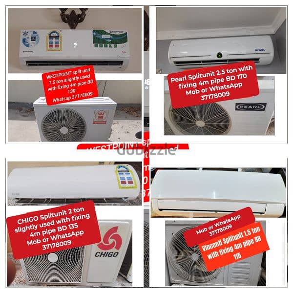 variety of Splitunit window Ac fridge washing machine for  sale 3