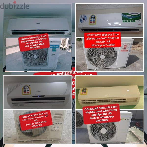 variety of Splitunit window Ac fridge washing machine for  sale 4