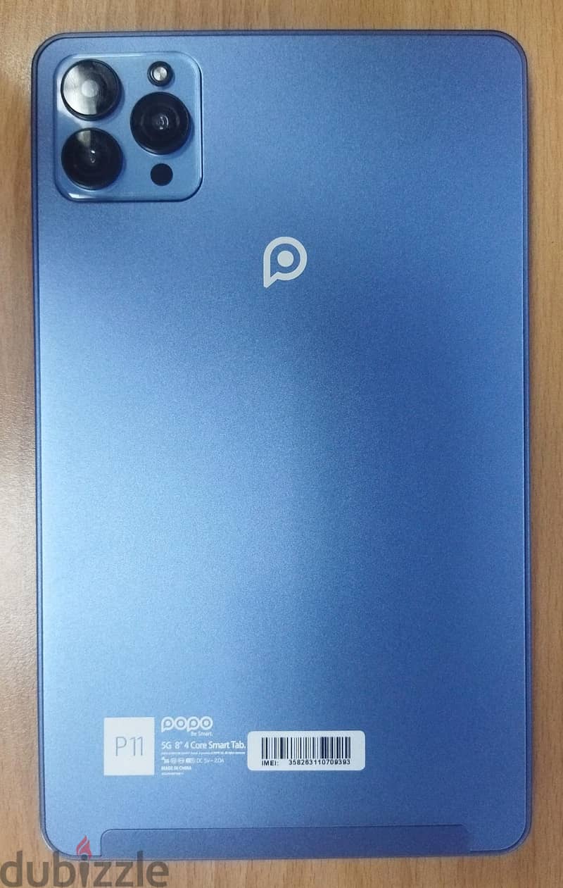 (Unused) Popo P11 5G IPS Smart Tab 8" Android 12 6GB 256GB Memory 8