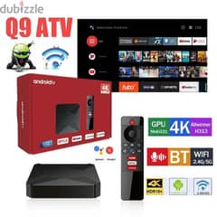 4K Android Smart TV box Reciever/Watch TV channels without Dish