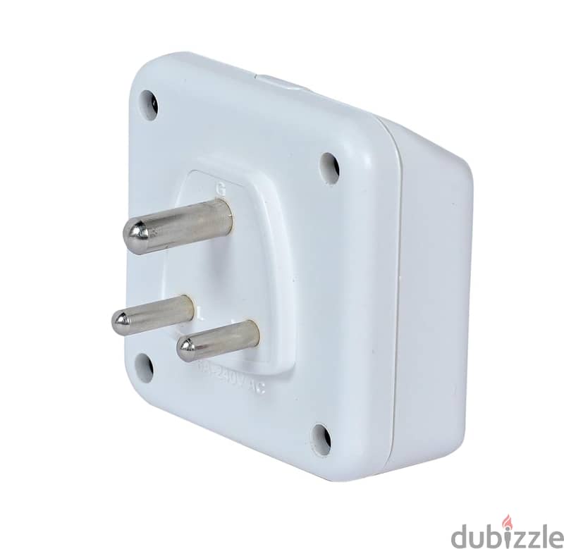 STORME Plastic Timer Socket Automatic Power Cut-Off Smart Plug (White) 3