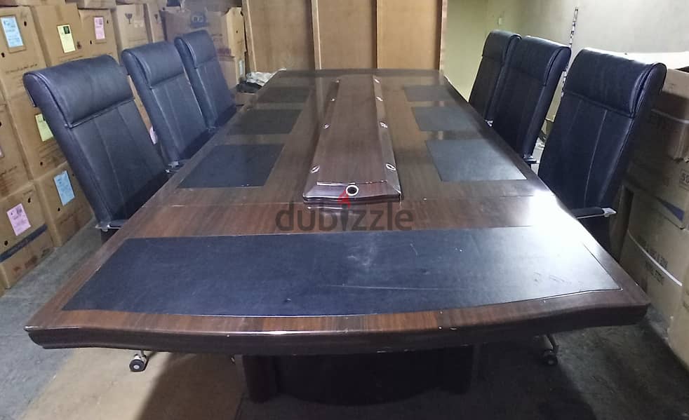 Office Conference Table (Meeting Table) with 5 chairs 1