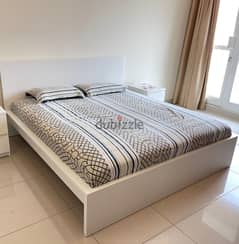 Double Bed with premium firm mattress