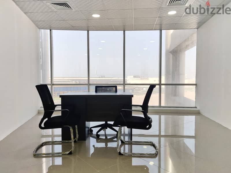 &*- Modern and spacious office space and address for rent in Fakhro 0