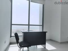 Commercial Office Address and Physical office For rent in Adliya. 0