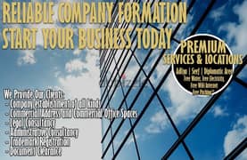 Business services and company formation services