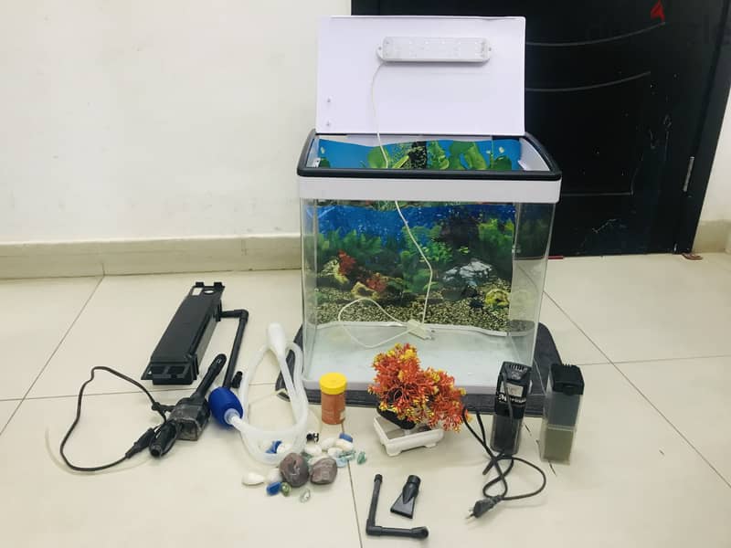 Fish Tank & LED Light 10