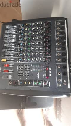 8 channel powered mixer for sale