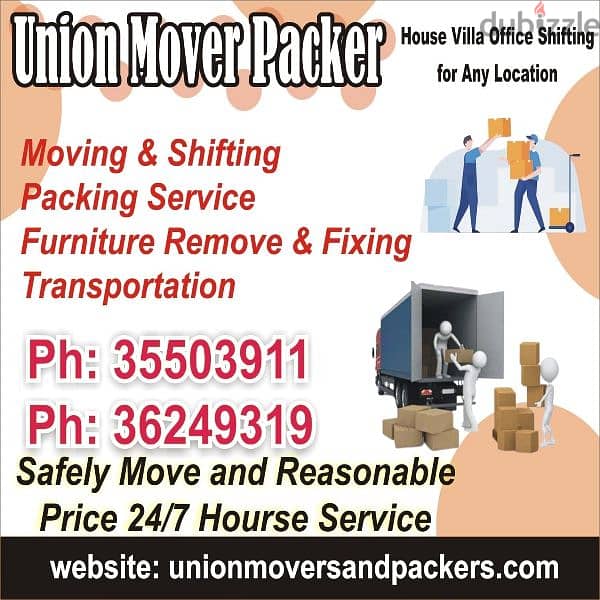 safe moving company services All over The Bahrain 0