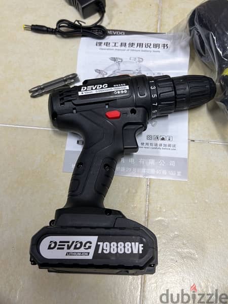 new drill with battery 0