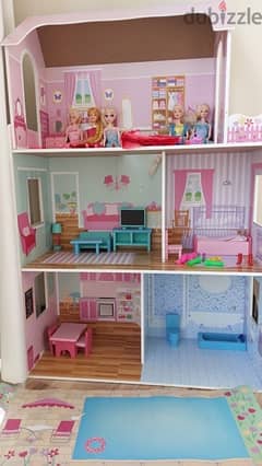 kids craft doll house 0