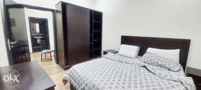 For rent fully furnished flat in Gudaibiya inclusive with electricity 0