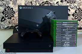Xbox One X 1TB with 15 Games