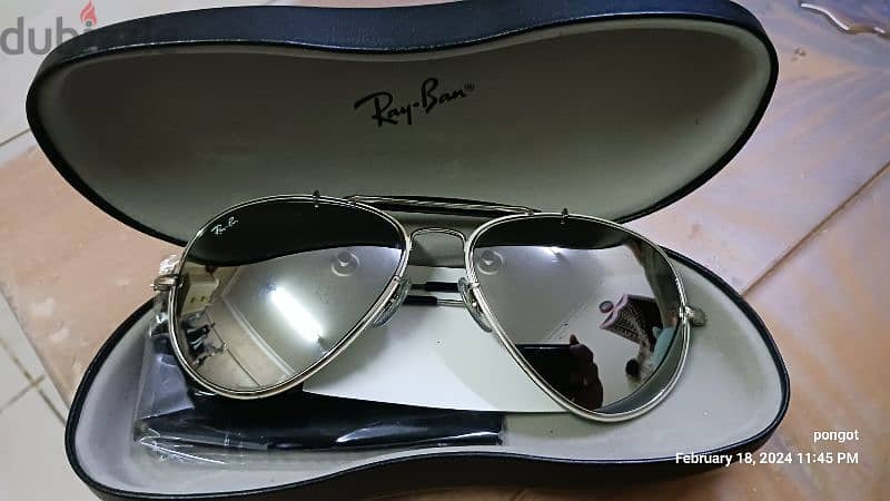 Used rayban sunglass glass lens. . 1