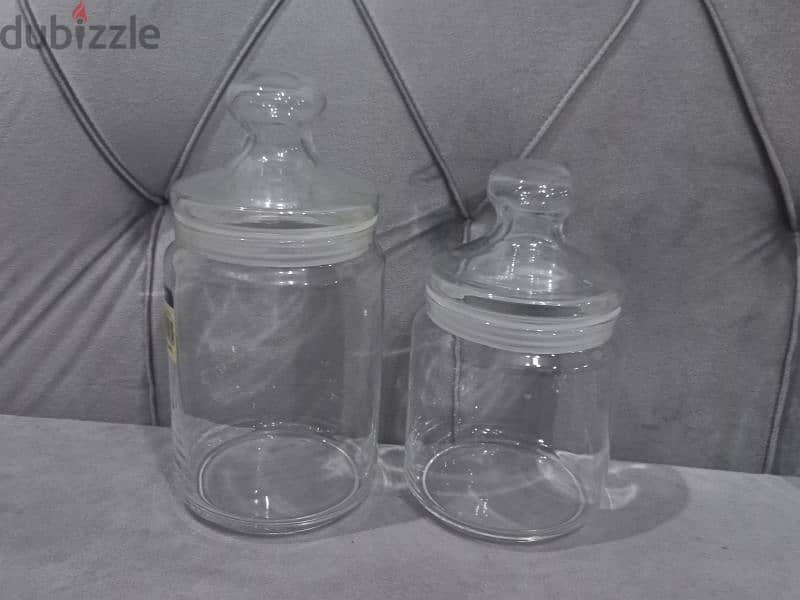 glass Jars sets 6