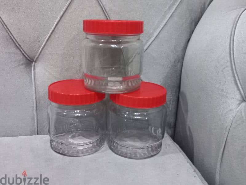 glass Jars sets 7