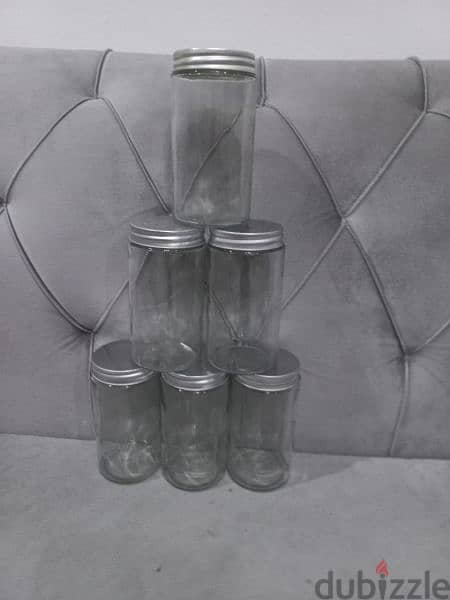 glass Jars sets 8