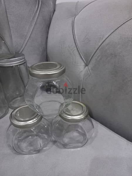 glass Jars sets 10