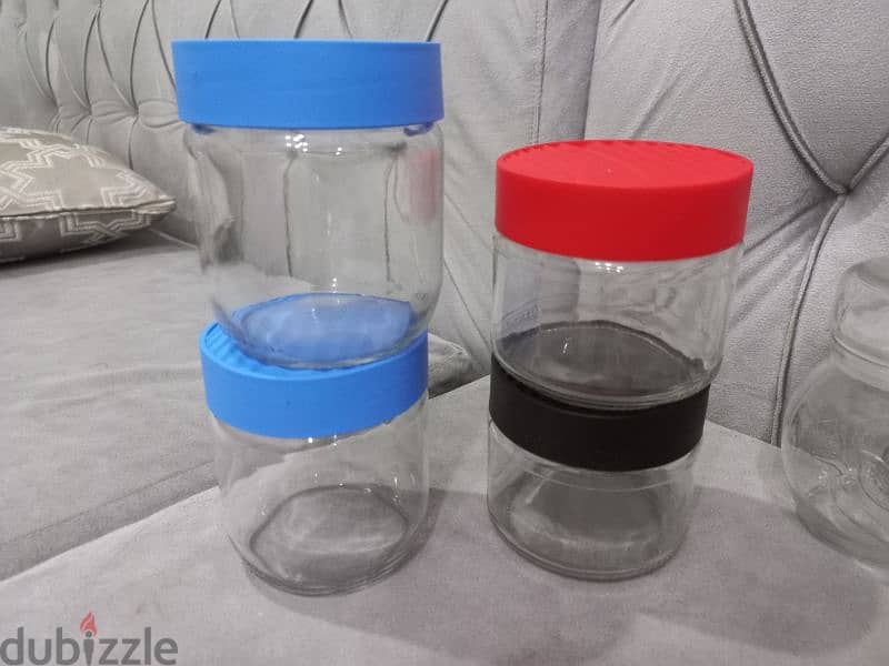 glass Jars sets 12