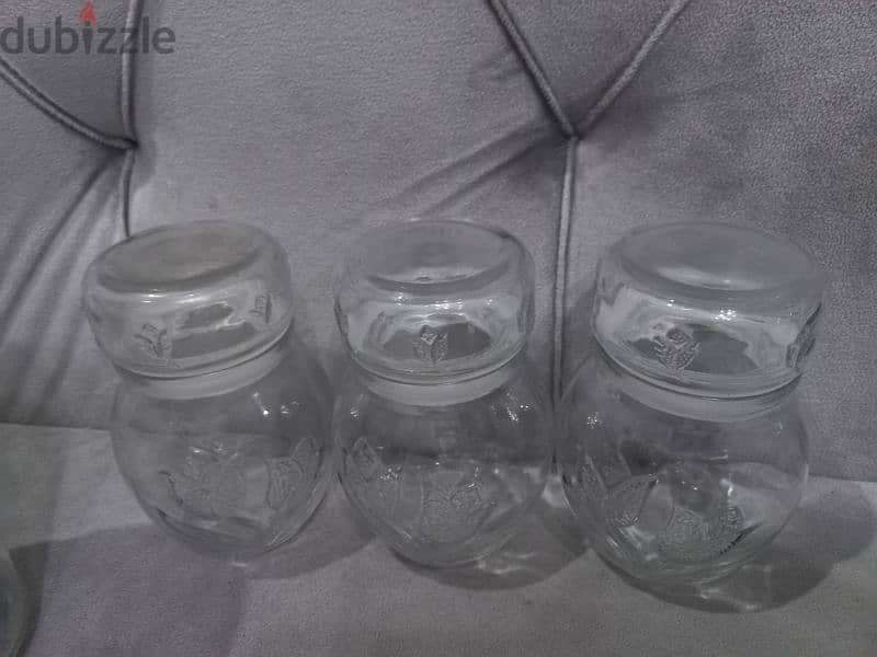 glass Jars sets 13