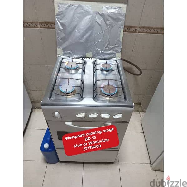 Daevoo washing machine and other household items 4 sale with delivery 1