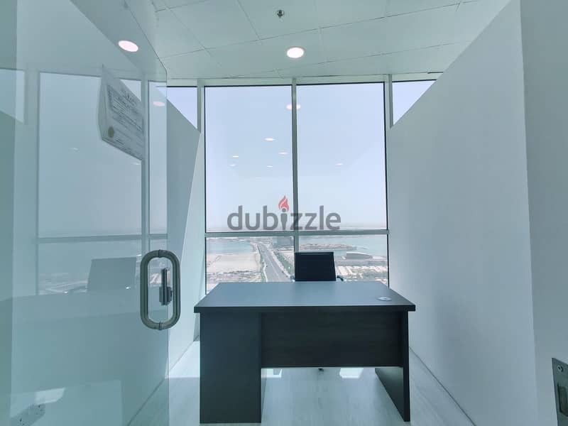 Rent for BD 99/month Commercial office with meeting room Call now! 4