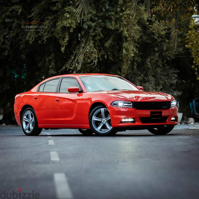 DODGE CHARGER SXT PLUS FULLY LOADED ORANGE GREAT CONDITION 2