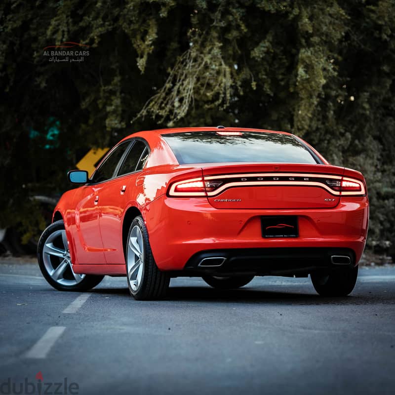 DODGE CHARGER SXT PLUS FULLY LOADED ORANGE GREAT CONDITION 8