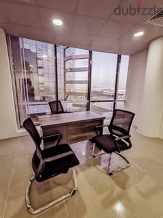 Physical office and Virtual offices at lease in Fakhro Tower.