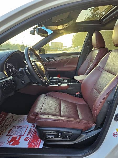 LEXUS GS 350 F Sport, 2015 model, Single owner & 0 accident for sale 9