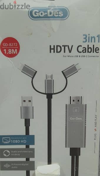 connect mobile with tv (HDTV Cable) 1