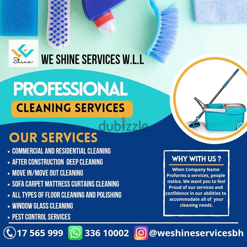 Don't Stress-We'll Handle The Mess. Call Us For All Cleaning Services. 2