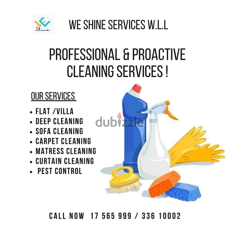 Don't Stress-We'll Handle The Mess. Call Us For All Cleaning Services. 4