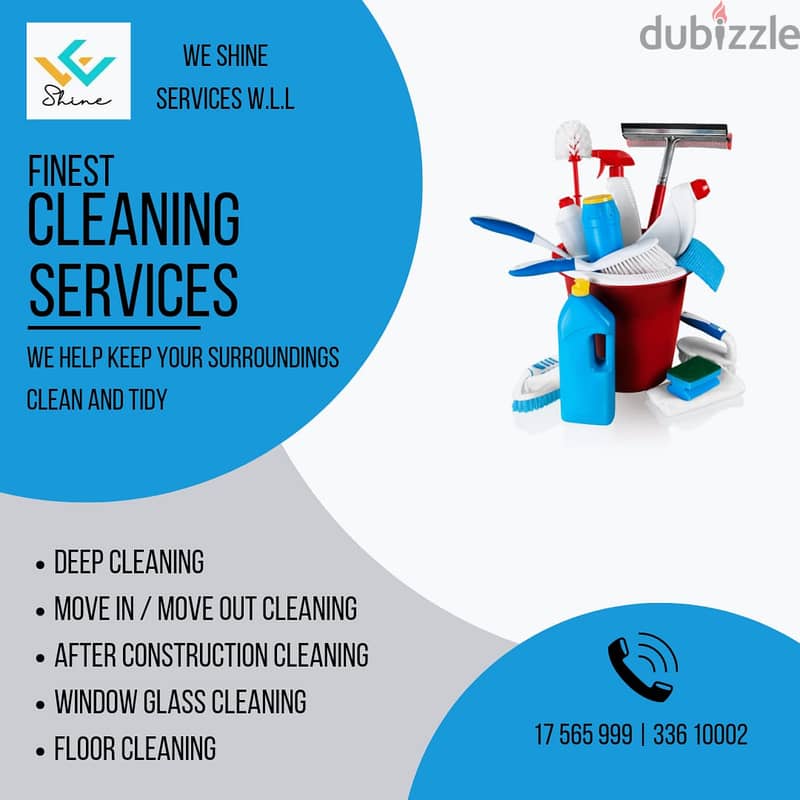 Don't Stress-We'll Handle The Mess. Call Us For All Cleaning Services. 5