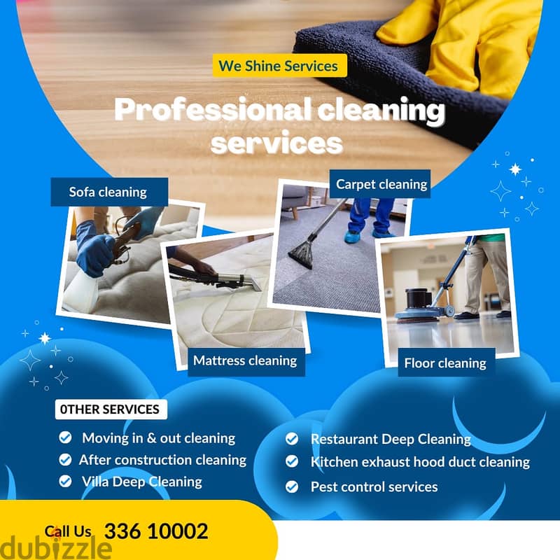 Don't Stress-We'll Handle The Mess. Call Us For All Cleaning Services. 17