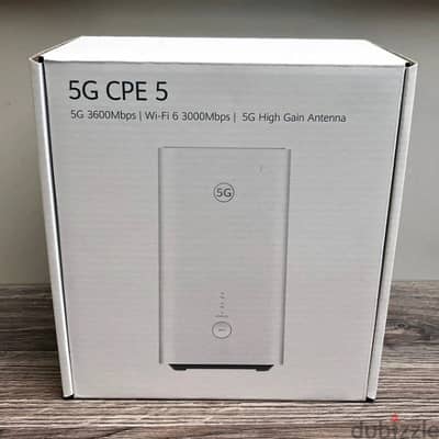 5G CPE 5 - ZAIN NEW