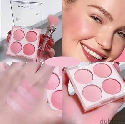 4 Color Blush Palette