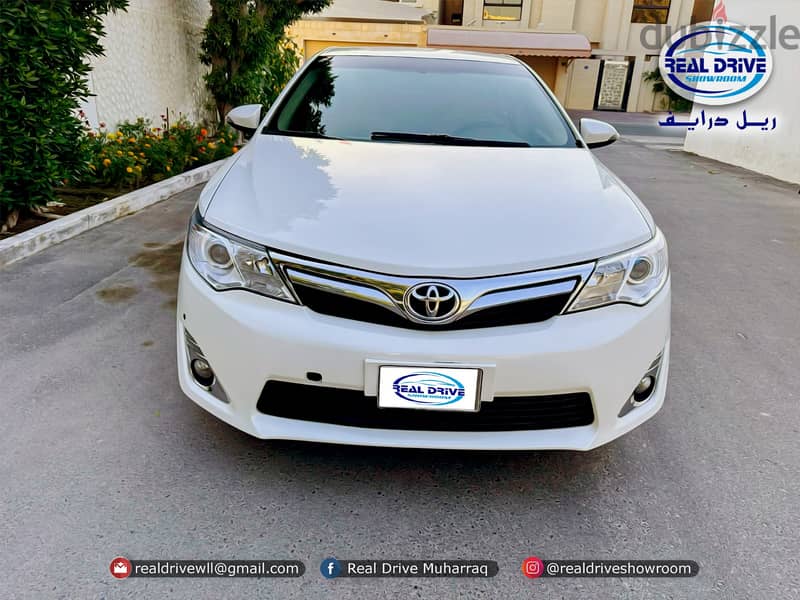 TOYOTA CAMRY GL Year-2014 Engine-2.5L V4 Cylinder  Colour-white 1