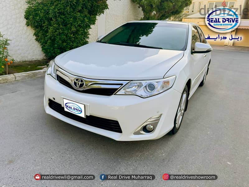 TOYOTA CAMRY GL Year-2014 Engine-2.5L V4 Cylinder  Colour-white 2