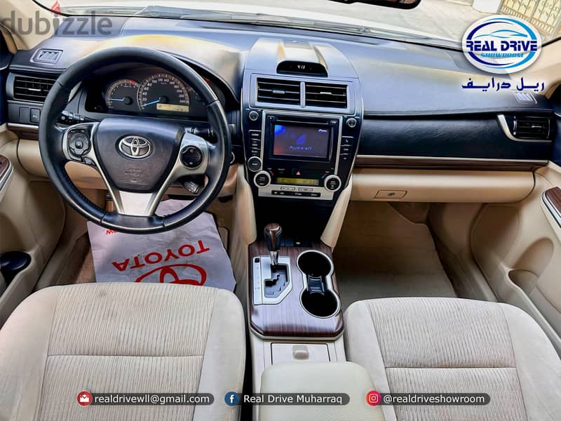 TOYOTA CAMRY GL Year-2014 Engine-2.5L V4 Cylinder  Colour-white 10