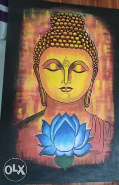 Buddha Acrylic Painting 0