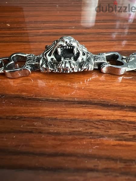silver tiger bracelet 2